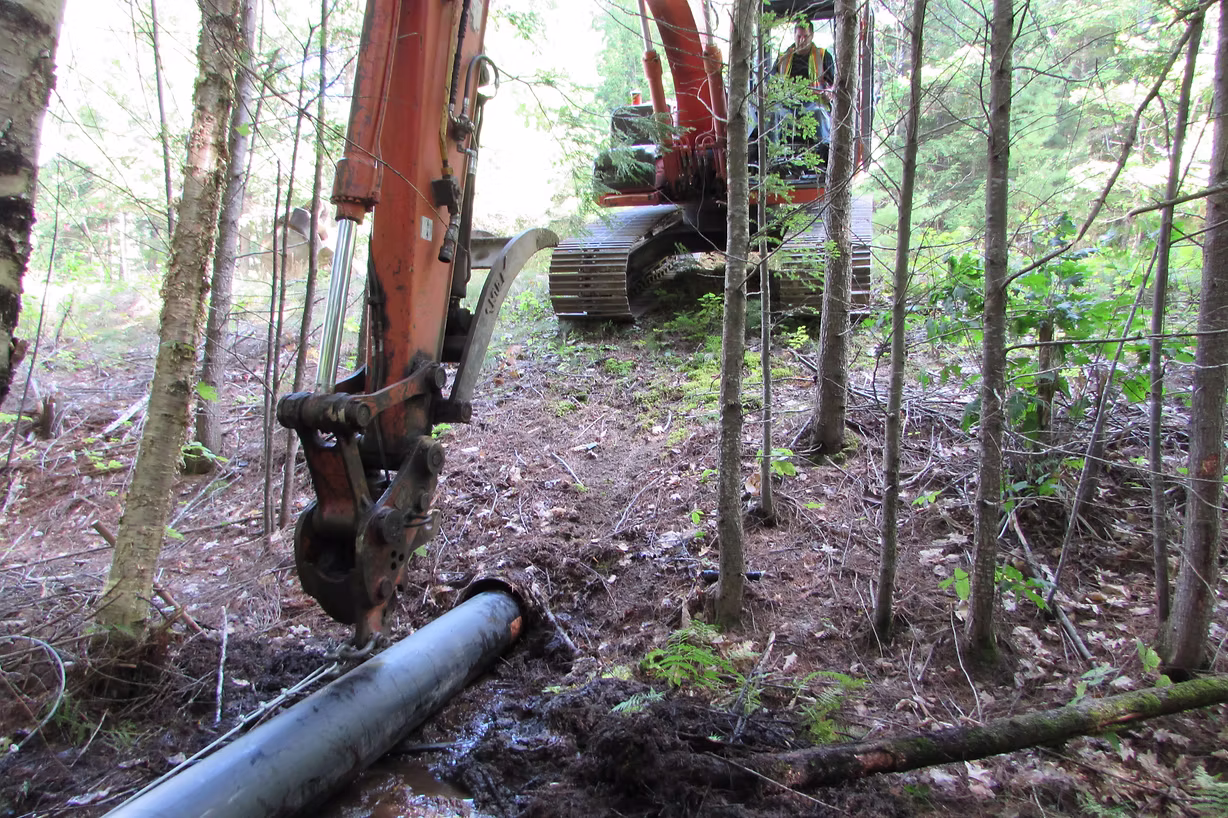 Culvert Slipline in Grand Falls Twp